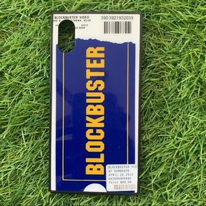 Blockbuster iPhone X case